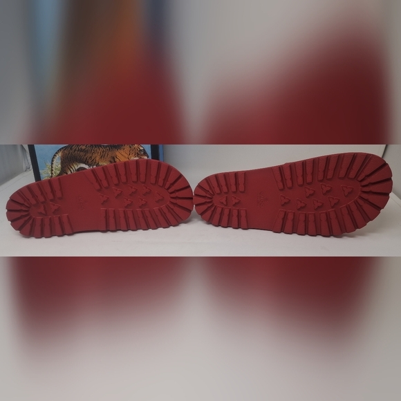 NWT Gucci Women's  Slides Sandals Ghost Hamlet Skull Red Calfskin 429360 6 US - Picture 10 of 14